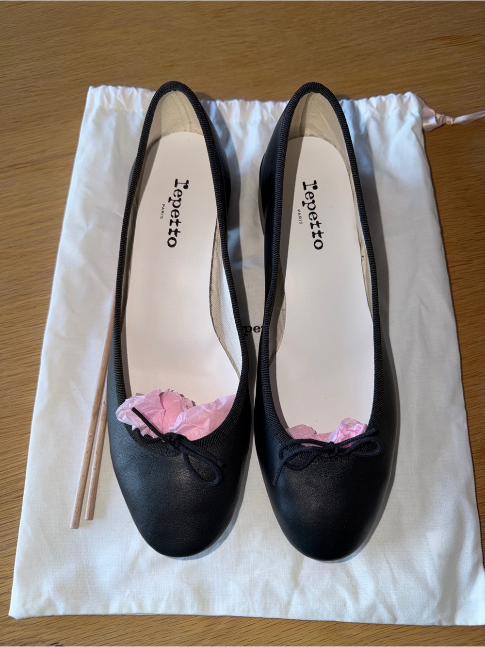 Repetto Black CAMILLE 41 size 9.5-10
